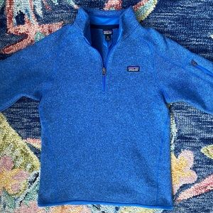 Patagonia Girls Fleece Insulated Warm Quarter-Zip Sweater